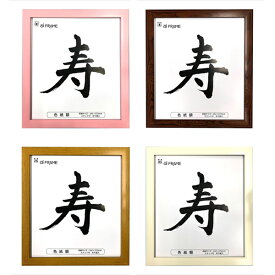 イワタ ai FRAME 樹脂製 色紙額 スタンド付 ピンク/ブラウン/ ナチュラル/ホワイト JC-01 受発注商品 寄せ書き サイン 額縁 壁掛け 卓上 フレーム