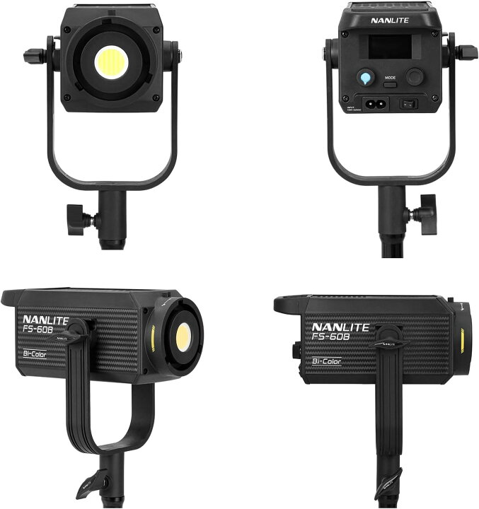 楽天市場】NANLITE FS-60B 撮影用ライト バイカラー 70W スタジオ 