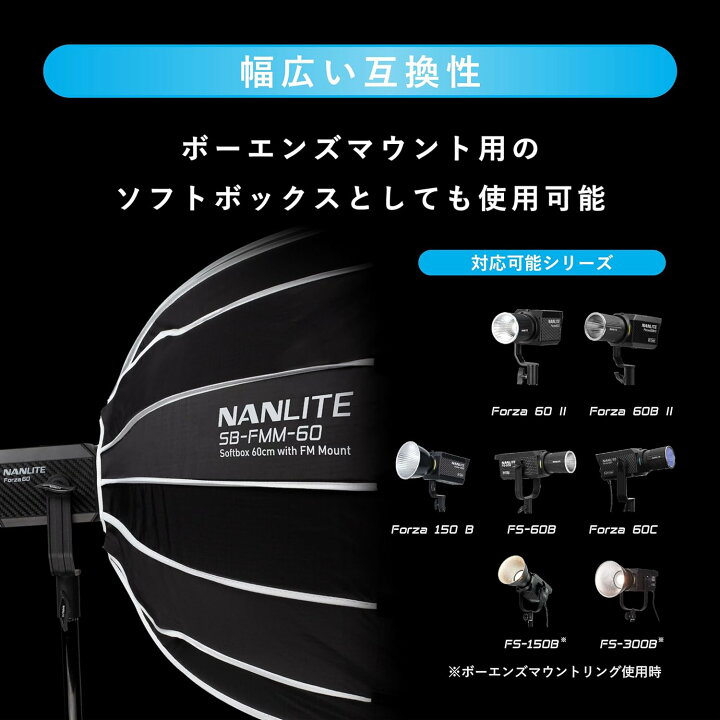 楽天市場】【15倍ポイント】NANLITE 撮影照明3点セット 撮影入門 