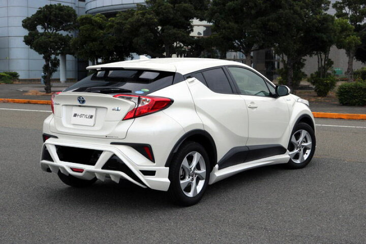 楽天市場】C-HR リヤスカート 【塗装込】 H-STYLE製 シーエイチアール 