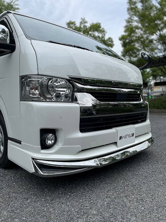 楽天市場】h-style 200系ハイエース ワイド用ボンネットカバー【未塗装 