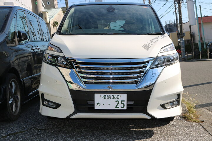 楽天市場】C27 日産セレナ 前期 フロントグリル【オールメッキ 