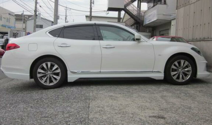 楽天市場 Y51系 日産フーガ サイドスカート左右セット 素地 未塗装品 エアロ Fuga H Style ニッサン Vanquish International
