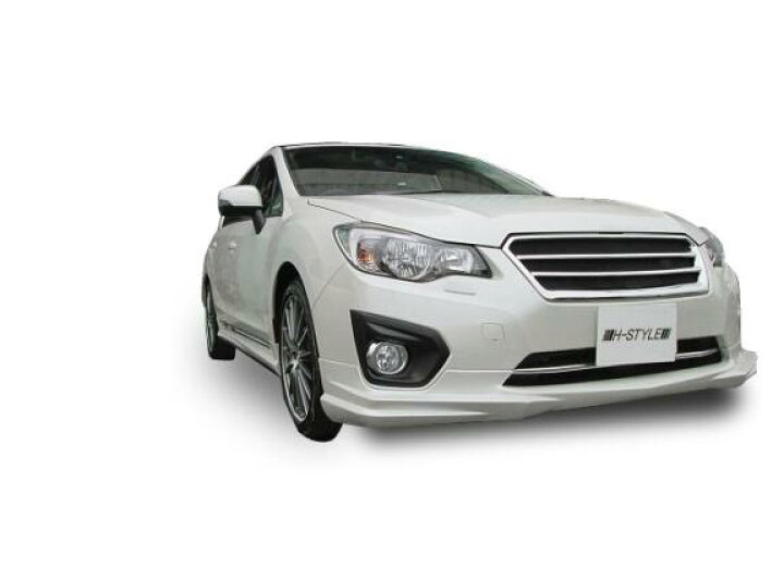 楽天市場】インプレッサ フロントバー(メッキ) GP/GJ H-STYLE IMPREZA 