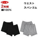 【2枚組】グンゼ やわらか肌着 ボクサーブリーフ ボクサーパンツ 前あき 綿100％ グンゼ やわらか肌着 セット 綿100 メンズ 抗菌防臭 ウエストスパンゴム