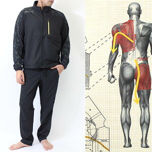  SKINS(XLY)FUN RUNNNING Y ㉺ZbgiEBhWPbgƃEBhpc̏㉺g݁jiSAF5501 SAF5501Pj