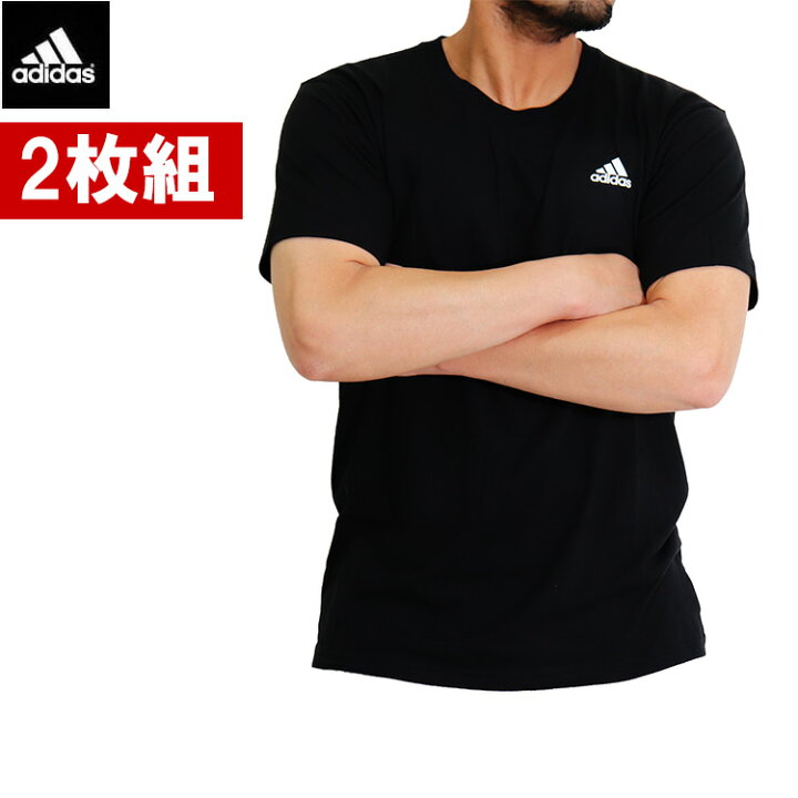 楽天市場】大人 メンズ 【2枚セット】アディダス tシャツ 吸汗速乾 