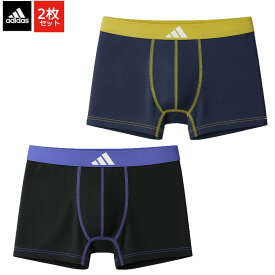 2枚セット adidas アディダス 吸汗速乾 ボクサーパンツ メンズ スポーツ メッシュ 前とじ 下着 セット メンズアディダスボクサーパンツ