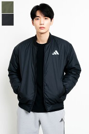 adidas アディダス 中綿 ジャケット 冬 エッセンシャルズ HLD ボンバージャケット JYE53 メンズ クライマウォーム