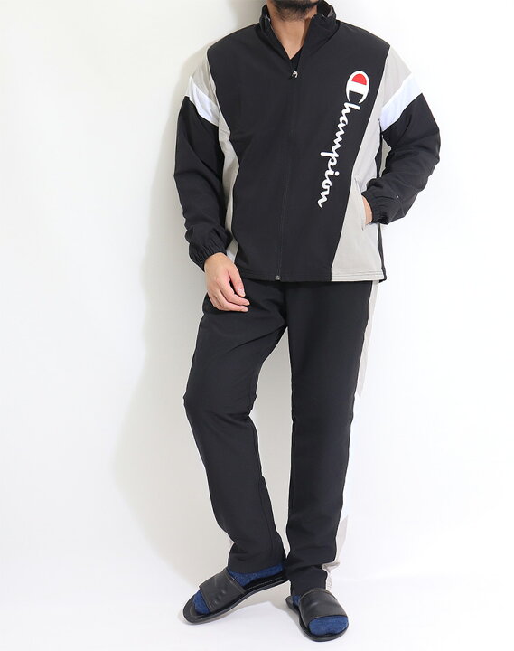 楽天市場】Champion チャンピオン ウインドブレーカー 上下セット 裏 