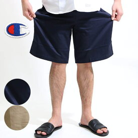 夏 チャンピオン Champion チノ コットン ショートパンツ ハーフパンツ 綿100％ ゆったり ハーフ パンツ チノショーツ メンズ パンツ