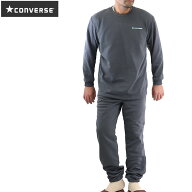 CONVERSE（コンバース）裏起毛 あったか パジャマ メンズ 上下セット 部屋着 セット あたたかい あったか…