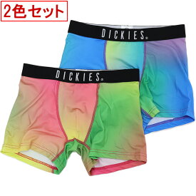 【2色セット】Dickies ディッキーズ ボクサーパンツ メンズ かわいい USA ブランド 前とじ