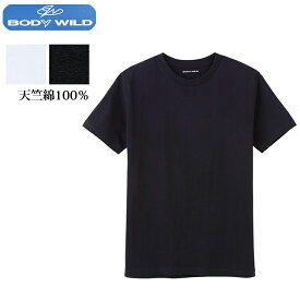グンゼ ボディワイルド 天竺 編み グンゼ Tシャツ 厚手 厚地 半袖 Tシャツ 綿100％ メンズ 抗菌防臭 下着 tシャツ 綿100 bwb613j bwb615j 1000円ポッキリ 送料無料