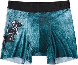 日本製 バンクシー コラボ グンゼ ボクサーパンツ メンズ アーティスト グッズ コラボ パンツ 下着 前とじ ストレッチ