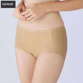 [グンゼ] レギュラーショーツ いいここち ひびきにくい綿85% 深め 立体設計 HZ5171 レディース