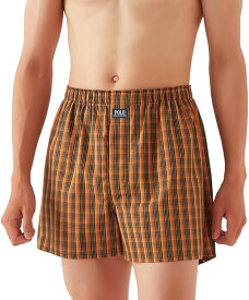 GUNZE グンゼ POLO トランクス 綿100％ メンズ 前あき 下着 パンツ 肌着 おしゃれ柄 綿100 布帛トランクス ポロ インナー