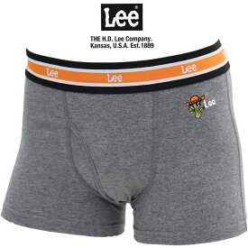 リー（Lee） ボクサーパンツ メンズ 前開き 綿 ストレッチ 下着 ボクサー パンツ 前あき かわいい ボクサー ブランド