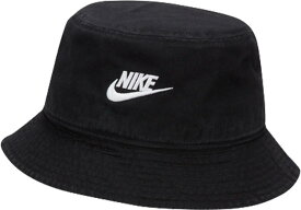 nike ナイキ フューチュラ ウォッシュ加工 バケットハット 帽子 綿100％ サファリハット .