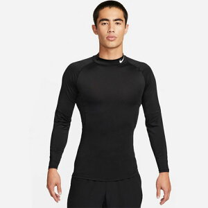 NIKE ナイキ プロ Dri-FIT メンズ 長袖 tシャツ フィットネス モックネック ロングスリーブ トップ 吸汗速乾 スポーツインナー