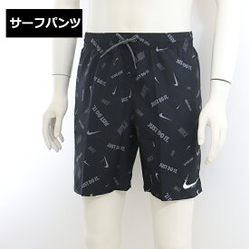 NIKE ナイキ メンズ サーフパンツ ビーチショーツ ロゴ フェッティ 7 ボレーショーツ NESSA473 スイム ウエア