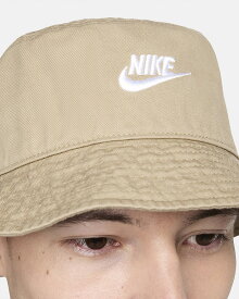 nike ナイキ フューチュラ ウォッシュ加工 バケットハット 帽子 綿100％ サファリハット .