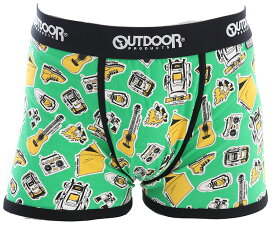 outdoor アウトドアボクサーパンツ 前とじ 綿 コットン ストレッチ ボクサーパンツ メンズ outdoor ボクサーパンツ ブランド 趣味