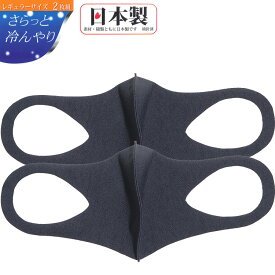 2枚組 接触冷感 夏 マスク 日本製 2枚セット カケンテストセンター 冷感 涼しい ファッション マスク 繰り返し使える 洗って使える 洗濯 何度も使える 1000円ポッキリ 送料無料