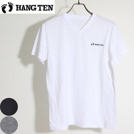 HANG TEN(ハンテン)うすで 春夏 半袖 tシャツ Vネック メンズ サーフブランド