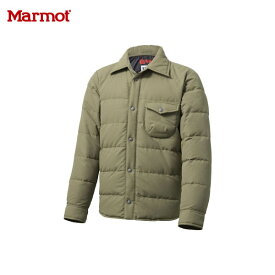 送料無料）日本製 Marmot(マーモット)ダウンシャツ：Loger Down Shirt（15FW）MJD-F5032(Marmot×KATO`)750FILLダウンジャケットシャツ