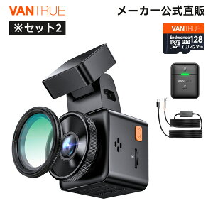 VANTRUE �h���C�u���R�[�_�[ 4K UHD 800����f STARVIS 2 IMX678 ���^ �h�����R WiFi�t�� HDR/GPS���� ���Î��@�\ �i���o�[�F�������� 24���Ԓ��ԊĎ� OTA�A�b�v�f�[�g�Փ˘^�� ��t�ȒPE1 Pro