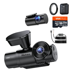 VANTRUE N4S 3�J���� �h���C�u���R�[�_�[ 2.7K ���掿 �h�����R STARVIS 2���� HDR �����Î� GPS���� WiFi���� 24���Ԓ��ԊĎ�