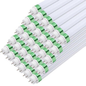 コスパ良し 省エネ LEDランプ 蛍光灯 40W型 昼光色 6000K 昼白色寄りの青み控えめ明るい白色 高輝度 2600LM 低消費電力18W 低発熱型 耐久性G13口金 120cm 1198mm led 直管 蛍光管 高天井照明ライト エコ