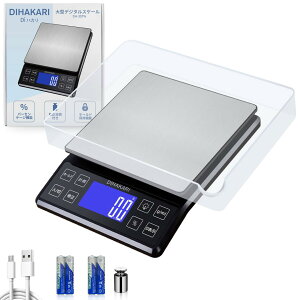 DIHAKARI^ Lb`XP[ 5kgvʊ 0.1gP% p[Ze[W@\ NbLOXP[ USB [d/dr 50gt fW^͂ ܈ dq z[h@\ nJ َq 