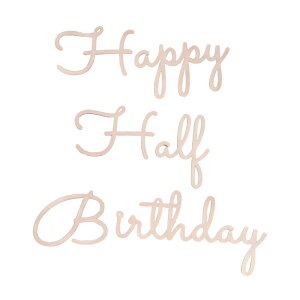 LIKENNY nbs[o[Xf[  a happy half birthday K[h t tGg ^[oi[ g₷ S ǒap[eB[ ɏ ͋C ʐ^Bep j̎q ̎qiHapp