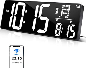 Blueekin fW^v Ǌ| ^ WiFi C |v fW^ dg 傫v 4iK Xk[Y ^C}[ u|p 12H/24Hԕ\ xt