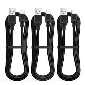 USB Type C ケーブル【1.83M/3本】USB-C&USB-Aケーブル 3A急速充電/QC3.0対応 タイプCケーブル アンドロイド充電器ケーブル ChrisPow Cタイプ充電ケーブル Galaxy S22 S21 S20 S10 S9,Son