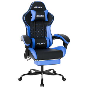 NIONIK Q[~O`FA Ibg}t L ItBX`FA fXN`FA ʋC lԍHw݌v nCobN ֎q Sn ɑ΍ gaming chair e[N  135°NCjO p