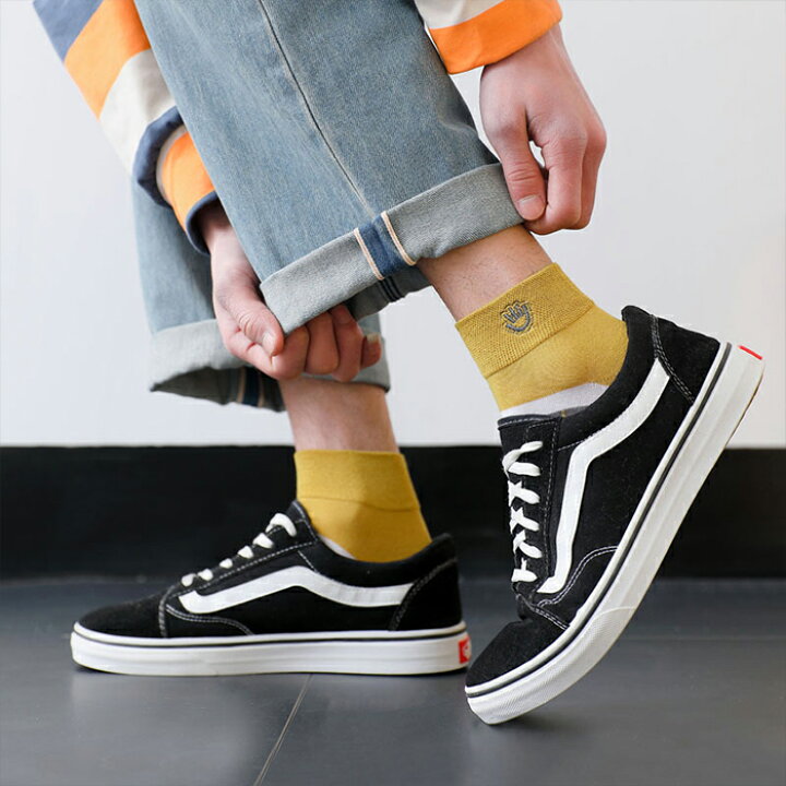 楽天市場 メンズ ソックス 3足組 靴下 カジュアル 破れにくい くつ下 おしゃれ スニーカー スクール 学生 中学生 通学 スポーツ ストリート アウトドア プレゼント ギフト 綿 コットン 防臭 蒸れない 3足 セット 竹の繊維 5色 らくらく