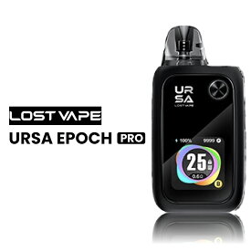 vape 新作 新型 LOST VAPE URSA EPOCH PRO ロストベイプ ウルサ エポック プロ 電子タバコ pod ポッドキット スターターキット ベイプ ベープ 本体 0.8Ω 禁煙 タール ニコ