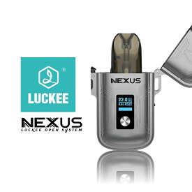 vape 新作 新型 LUCKEE NEXUS ラッキー ネクサス 電子タバコ pod スターターキット ベイプ VAPE ベープ 本体 0.6Ω 禁煙 タール0 ニコチン0 リキッド ベプログ 電子たばこ ベプログ
