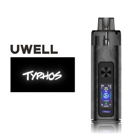 vape 新作 新型 Uwell Typhos Pod ユーウェル タイフォス ポッド 電子タバコ pod スターターキット ベイプ VAPE ベープ 本体 0.6Ω 0.8Ω 禁煙 タール0 ニコチン0 リキッド ベプログ 電子たばこ ベプログ