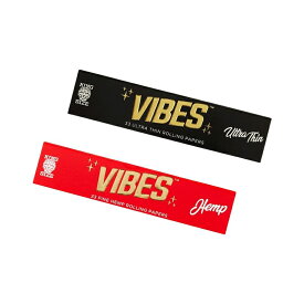 ＼ポイント2倍／ ペーパー 巻き紙 キングサイズ 33枚 VIBES KING SIZE SLIM バイブス ローリングペーパー キング サイズ 長い 長め 手巻きたばこ 手巻きタバコ 紙 cbd ペーパー