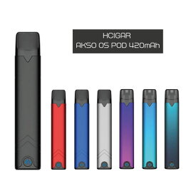 電子タバコ ベイプ ポッド POD コンパクト 軽量 スターターキット VAPE HCIGAR AKSO OS POD System kit 420mAh エイチシガー