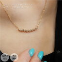 金属アレルギー対応 ネックレス サージカルステンレス ネックレス ジルコニアウェーブペンダント ネックレス 40cm 変色しない つけっぱなし ネックレス ステンレス 金アレ K18 レディース シンプル アクセサリー 金属アレルギー対応mitravita ミテラヴィータ 【N234】