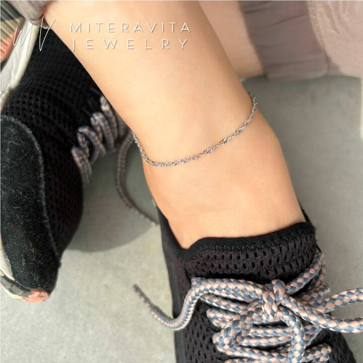 楽天市場】金属アレルギー対応 アンクレット サージカルステンレス  