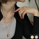 金属アレルギー対応 レディース サージカルステンレス ロング ネックレス シンプル つけっぱなし 錆びない 金属アレルギー エリザベスコイン ボールチェーン アクセ 金属アレルギー対応mitravita ミテラヴィータ【N179】