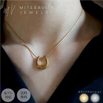 楽天市場】馬蹄 ネックレス（金の純度K14）の通販