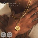 金属アレルギー対応 サージカルステンレス コンパスデザイン 52cm チェーン ネックレス メンズネックレス ユニセックス メンズ アクセサリー ニッケルフリー k18 ゴールド アクセサリー 金属アレルギー対応mitravita ミテラヴィータ【N151】