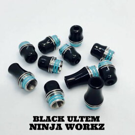 ニンジャワークス NINJA WORKZ BLACK ULTEM （ブラック ウルテム）ベイプ ドリップチップ 510 Drip Tip MTL ドリップチップ 濃い味